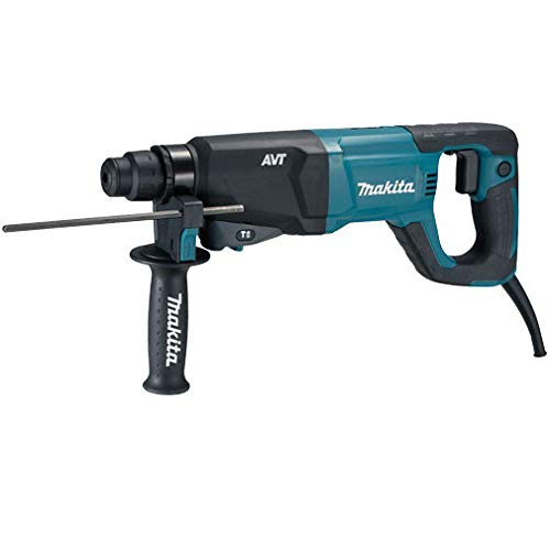 Makita HR2641 Martillo rotatorio AVT de 1", acepta brocas Sds-Plus (mango D)