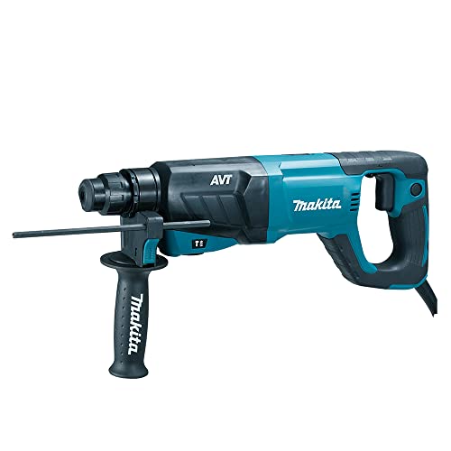 Makita HR2641 Martillo rotatorio AVT de 1", acepta brocas Sds-Plus (mango D)