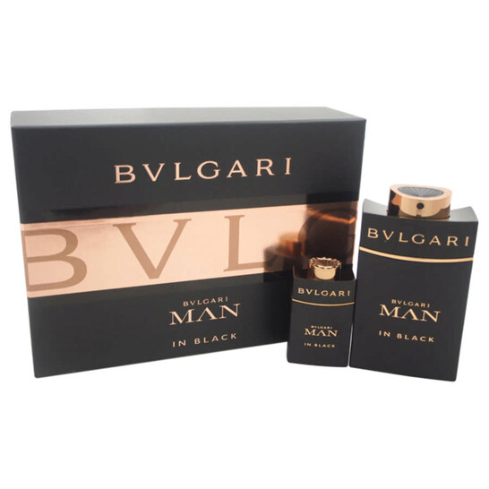 Man In Black by for Men - 2 Pc Gift Set 3.4oz EDP Spray, 0.5oz EDP Spray