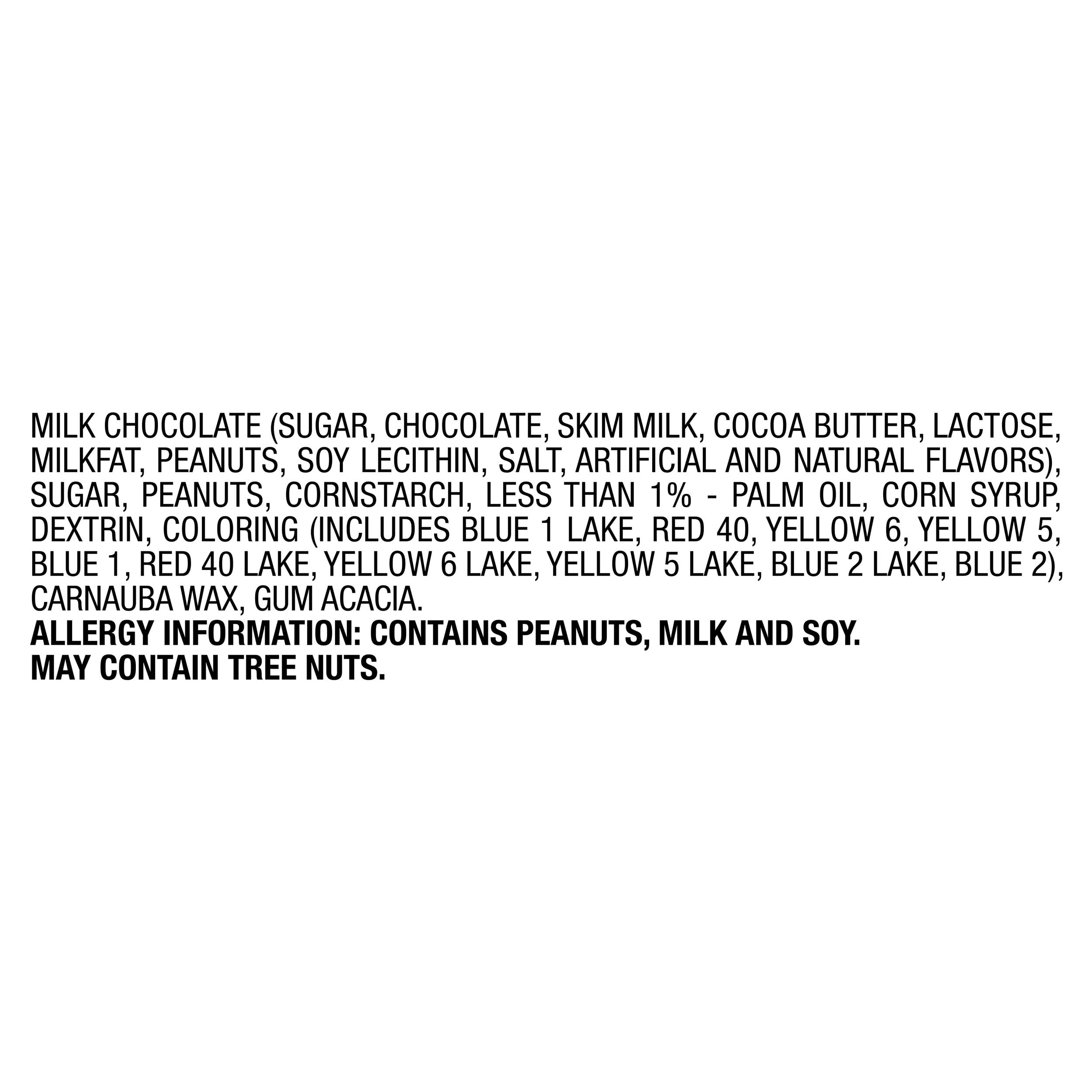 MandMs Peanut Milk Chocolate Candy Bulk Jar  62 Ounce