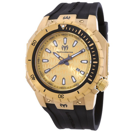 Manta Quartz Gold Dial Men s Watch