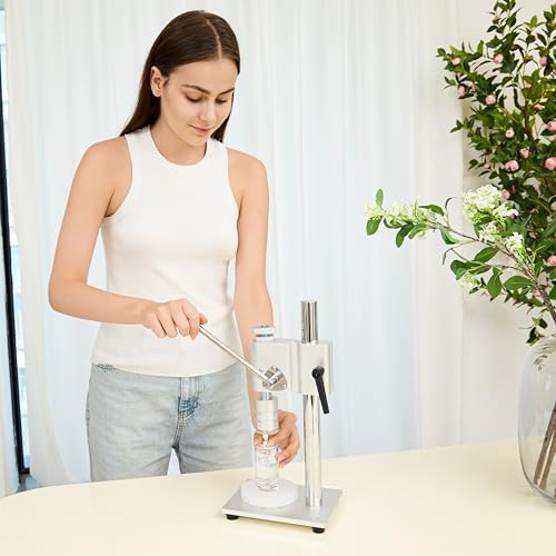 Manual desktop perfume bottle crimper and capping tool machine  perfume sprayer sealer crimping plier for 13mm 15mm
