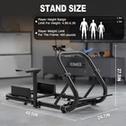 Marada T248PS Racing Simulator Cockpit Stand Fit Logitech G29 G920 Thrustmaster