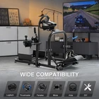 Marada T248PS Racing Simulator Cockpit Stand Fit Logitech G29 G920 Thrustmaster