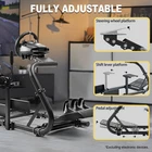 Marada T248PS Racing Simulator Cockpit Stand Fit Logitech G29 G920 Thrustmaster