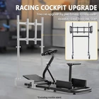 Marada T248PS Racing Simulator Cockpit Stand Fit Logitech G29 G920 Thrustmaster