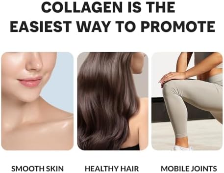 Marine Collagen Peptides   Hydrolyzed Ultra fine Collagen Powder for Women & Men  Hyaluronic Acid  Biotin  Vitamin C  for Skin  Hair  Nails  Joints  Non GMO  Unflavored  Easily Dissolved  16oz