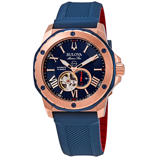 Marine Star Automatic Blue Dial Men s Watch