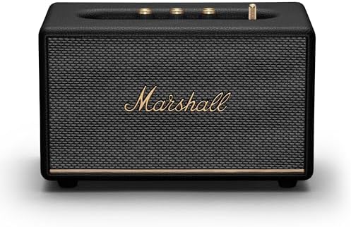 Marshall Acton III Bluetooth Home Speaker  Black