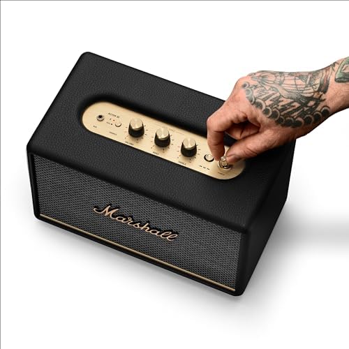 Marshall Acton III Bluetooth Home Speaker  Black