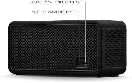 Marshall Middleton II Bluetooth Speaker   Black & Brass