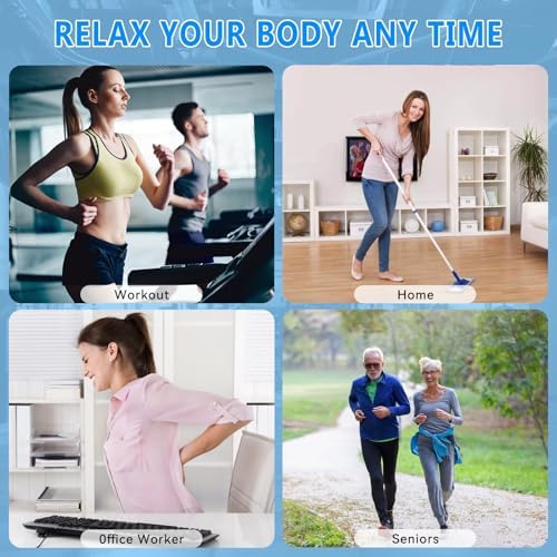 Massage Gun  Muscle Massage Gun for Athletes Handheld Electric Deep Tissue Back Massager  Percussion Massage Device for Pain Relief with 30 Speed Levels 9 Heads pcs