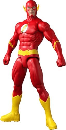 Mattel DC 12 Inch Superman Action Figure  Classic Red & Blue Super Suit with Fabric Cape  Detailed Design & 7 Points of Articulation