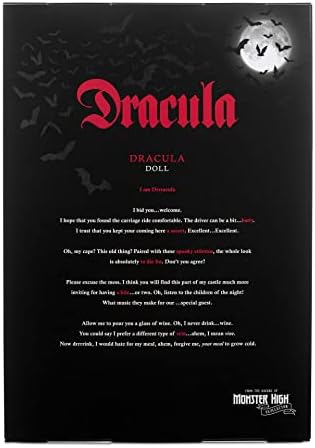 Mattel Monster High Collectors Dracula Monster High Skullector Doll