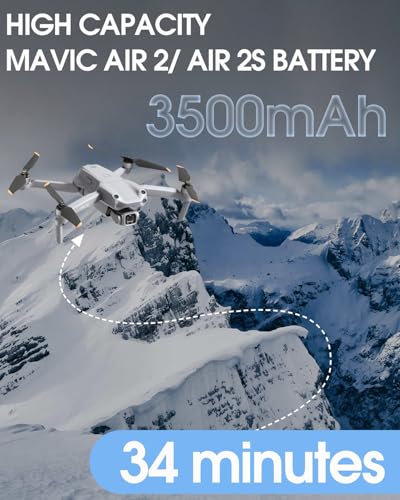 Mavic Air 2S Battery  3500mAh 11 5V Intelligent Flight Battery for DJI Mavic Air 2S  34 Mins Max Flight Time