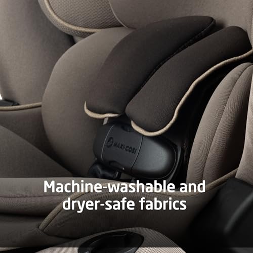 Maxi Cosi Andi 360 Rotating All in One Baby Convertible Car Seat  Rear Facing  Forward Facing Infant Toddler Booster  Easy Rotation  Tension System  Harness Adjust  Truffle