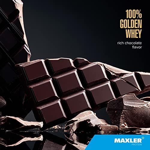 Maxler 100  Golden Whey Protein   24g of Protein per Serving   Whey Protein Powder for Pre Post Workout   Fast Absorbing Whey Concentrate  Isolate & Hydrolysate Blend   Vanilla Ice Cream 5 lb