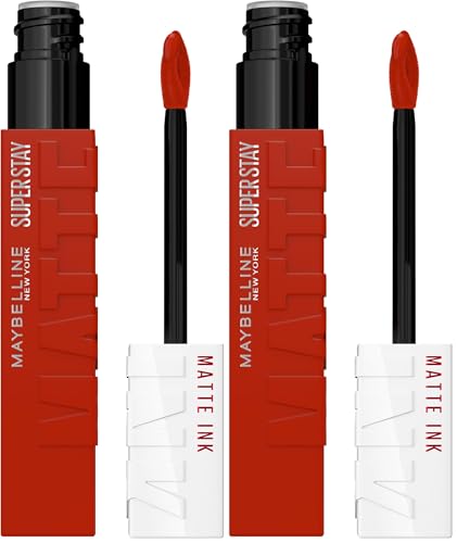 Maybelline Super Stay Matte Ink Liquid Lipstick Makeup  Long Lasting High Impact Color  Up to 16H Wear  Seductress  Light Rosey Nude  1 Count