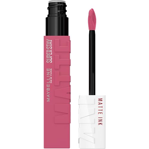 Maybelline Super Stay Matte Ink Liquid Lipstick Makeup  Long Lasting High Impact Color  Up to 16H Wear  Seductress  Light Rosey Nude  1 Count