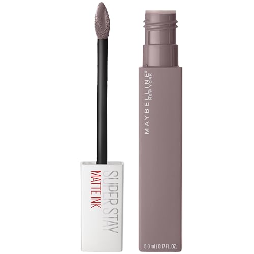 Maybelline Super Stay Matte Ink Liquid Lipstick Makeup  Long Lasting High Impact Color  Up to 16H Wear  Seductress  Light Rosey Nude  1 Count