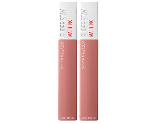 Maybelline Super Stay Matte Ink Liquid Lipstick Makeup  Long Lasting High Impact Color  Up to 16H Wear  Seductress  Light Rosey Nude  1 Count