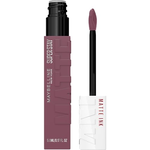 Maybelline Super Stay Matte Ink Liquid Lipstick Makeup  Long Lasting High Impact Color  Up to 16H Wear  Seductress  Light Rosey Nude  1 Count