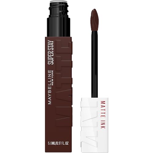 Maybelline Super Stay Matte Ink Liquid Lipstick Makeup  Long Lasting High Impact Color  Up to 16H Wear  Seductress  Light Rosey Nude  1 Count