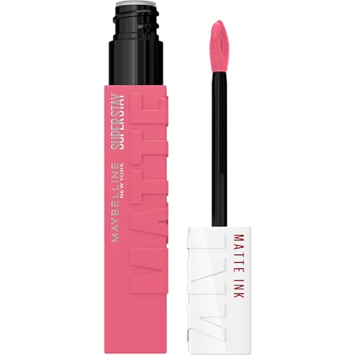 Maybelline Super Stay Matte Ink Liquid Lipstick Makeup  Long Lasting High Impact Color  Up to 16H Wear  Seductress  Light Rosey Nude  1 Count