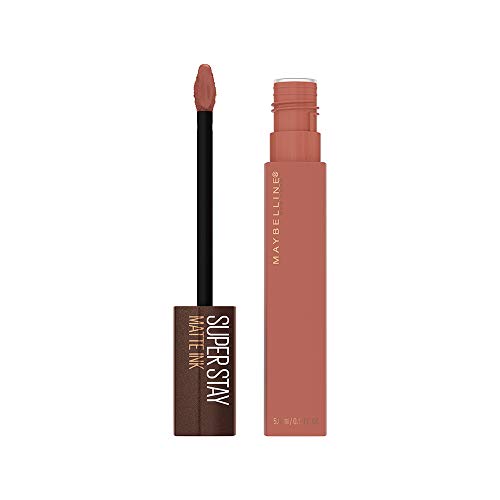 Maybelline Super Stay Matte Ink Liquid Lipstick Makeup  Long Lasting High Impact Color  Up to 16H Wear  Seductress  Light Rosey Nude  1 Count