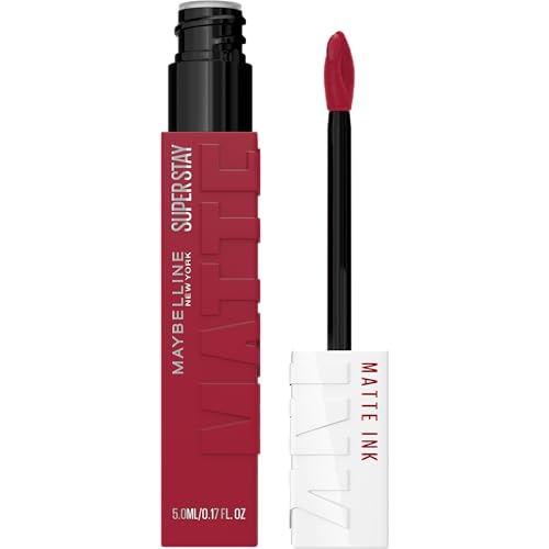 Maybelline Super Stay Matte Ink Liquid Lipstick Makeup  Long Lasting High Impact Color  Up to 16H Wear  Seductress  Light Rosey Nude  1 Count
