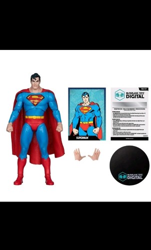 McFarlane DC Multiverse Superman DC The Silver Age Digital  Action Figure INHAND