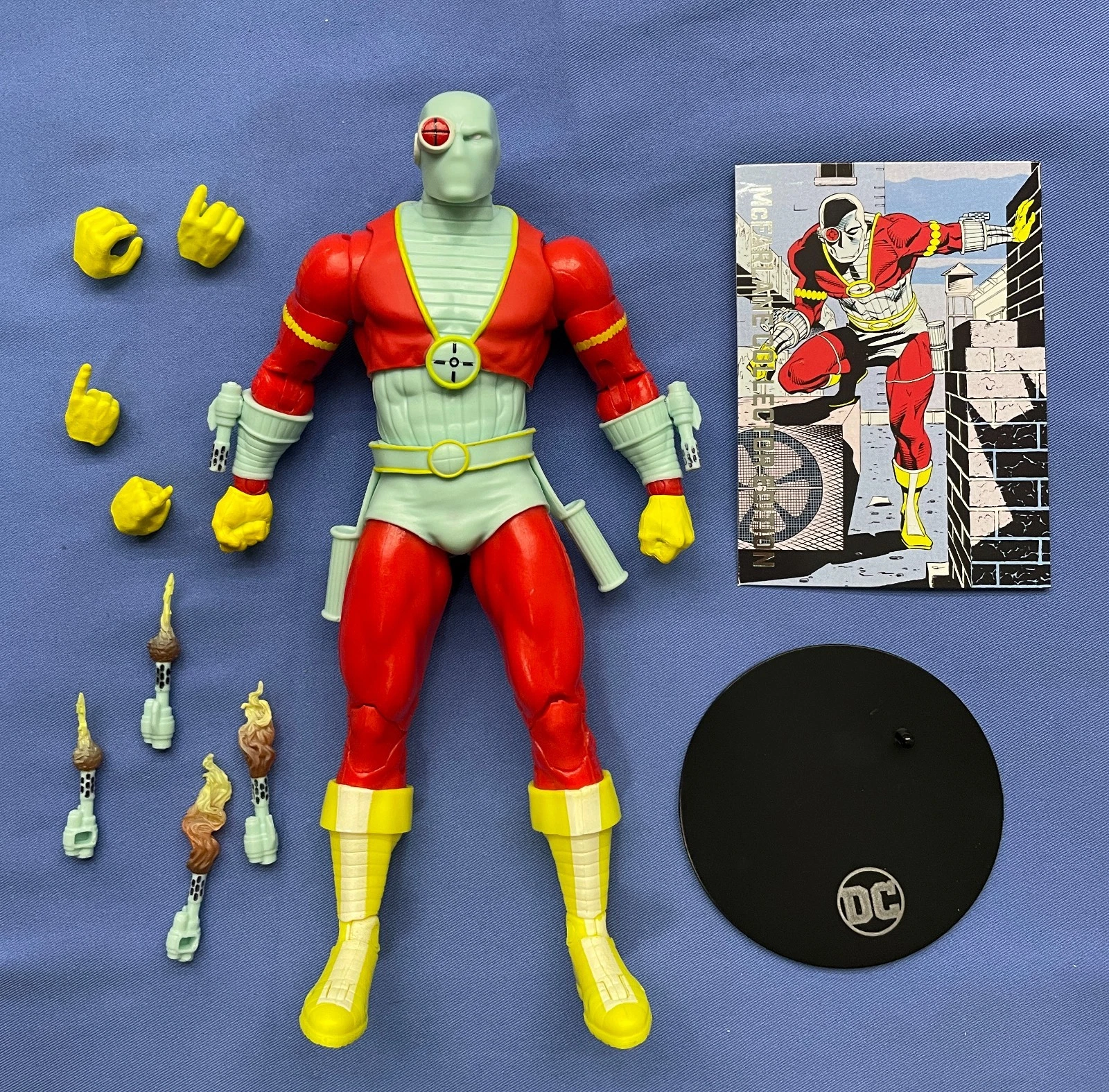 McFarlane DC Multiverse DEADSHOT Classic  7" 1 10  Collector Edition COMPLETE