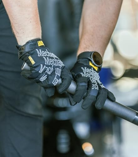 Mechanix Wear Original Work Gloves   Multi Purpose Outdoor Work Gloves   Secure Fit   Durable & Machine Washable   Breathable & Comfortable   Small  Black