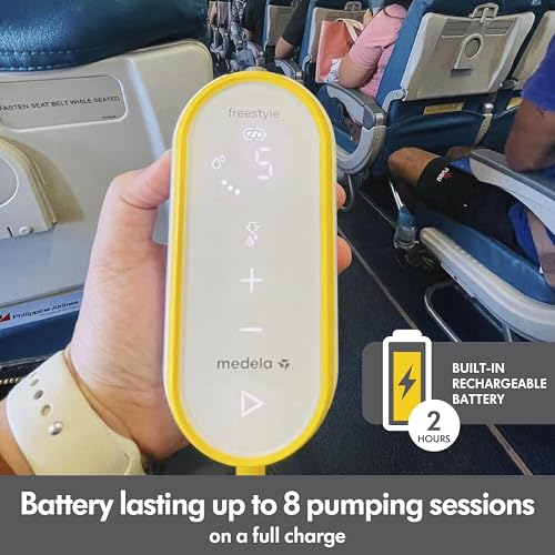 Medela Freestyle Hands Free Breast Pump   Wearable  Portable and Discreet Double Electric Breast Pump with App Connectivity