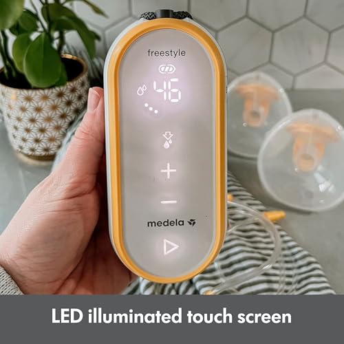 Medela Freestyle Hands Free Breast Pump   Wearable  Portable and Discreet Double Electric Breast Pump with App Connectivity