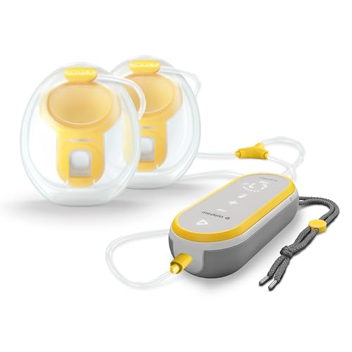 Medela Freestyle Hands Free Double Electric Breast Pump with Wearable Cups  App Connectivity  Portable Design