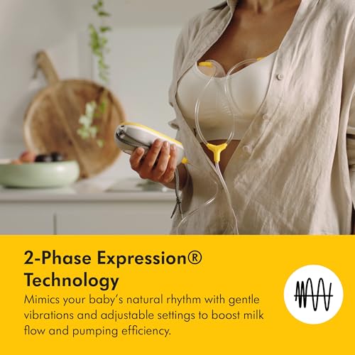 Medela Freestyle Hands Free Double Electric Breast Pump with Wearable Cups  App Connectivity  Portable Design