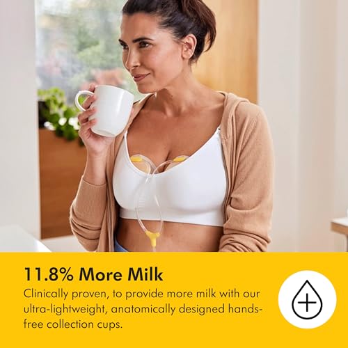 Medela Freestyle Hands Free Double Electric Breast Pump with Wearable Cups  App Connectivity  Portable Design