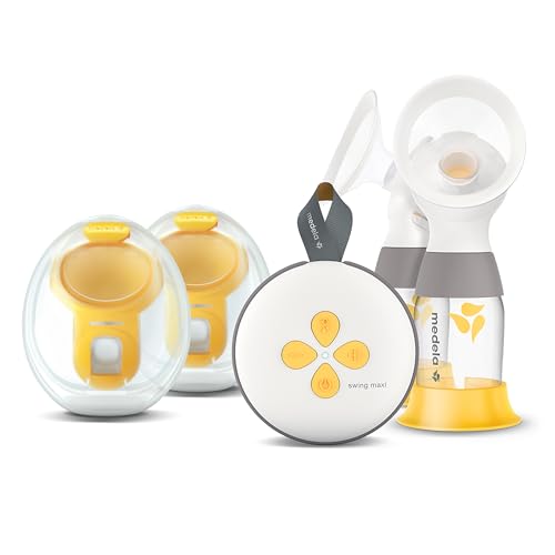 Medela Freestyle Hands Free Double Electric Breast Pump with Wearable Cups  App Connectivity  Portable Design