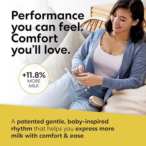 Medela Freestyle Hands Free Double Electric Breast Pump with Wearable Cups  Rechargeable Battery  App Connectivity  Portable and Discreet Design