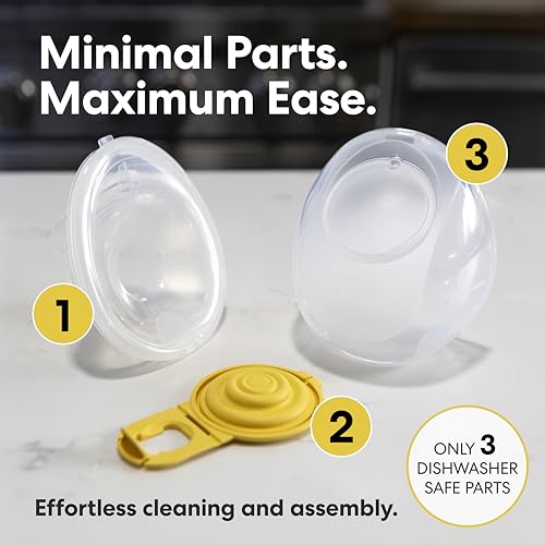 Medela Freestyle Hands Free Double Electric Breast Pump with Wearable Cups  Rechargeable Battery  App Connectivity  Portable and Discreet Design