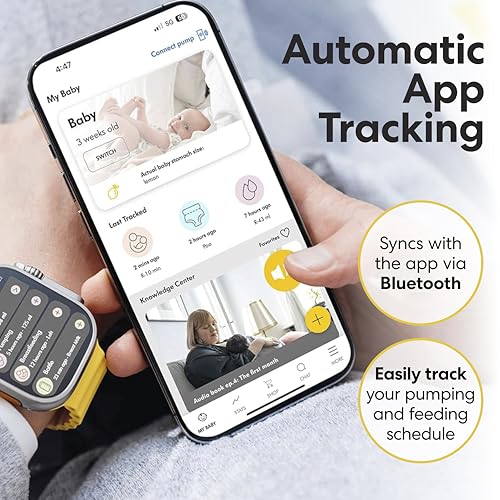 Medela Freestyle Hands Free Double Electric Breast Pump with Wearable Cups  Rechargeable Battery  App Connectivity  Portable and Discreet Design