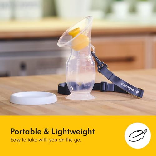 Medela Manual Breast Pump Set   Perfect Pair Bundle  Includes Harmony Manual Breast Pump & Silicone Breastmilk Collector
