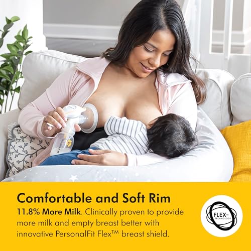 Medela Manual Breast Pump Set   Perfect Pair Bundle  Includes Harmony Manual Breast Pump & Silicone Breastmilk Collector