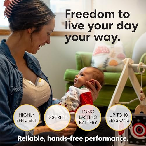 Medela Motion InBra Wearable Breast Pump  Portable Hands Free Wireless Electric Pump  Highly efficient  Lightweight  Custom fit with Inserts  Rechargeable Battery  Discreet  Quiet  Only 3 Parts