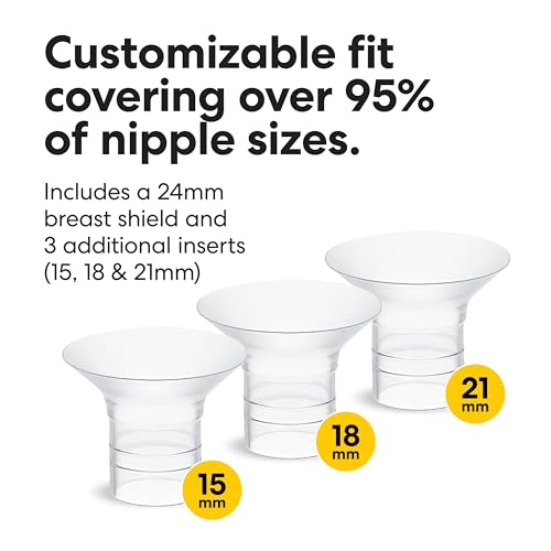 Medela Motion InBra Wearable Breast Pump  Portable Hands Free Wireless Electric Pump  Highly efficient  Lightweight  Custom fit with Inserts  Rechargeable Battery  Discreet  Quiet  Only 3 Parts