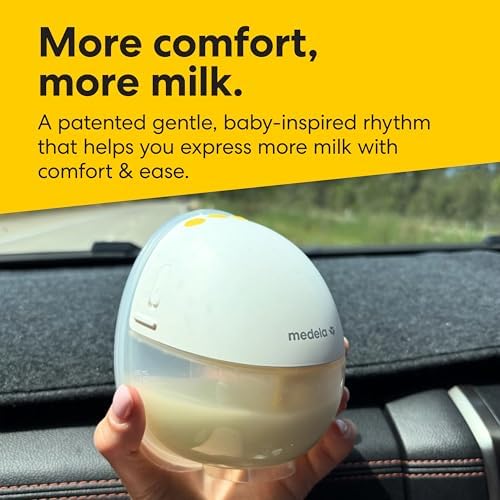 Medela Motion InBra Wearable Breast Pump  Portable Hands Free Wireless Electric Pump  Highly efficient  Lightweight  Custom fit with Inserts  Rechargeable Battery  Discreet  Quiet  Only 3 Parts