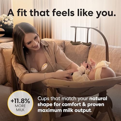 Medela Motion InBra Wearable Breast Pump  Portable Hands Free Wireless Electric Pump  Highly efficient  Lightweight  Custom fit with Inserts  Rechargeable Battery  Discreet  Quiet  Only 3 Parts