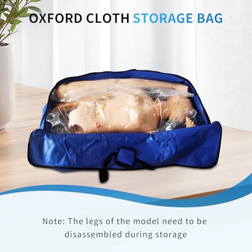 Medical Mannequin for Training  Multifunctional Patient Care Skills Training Manikin with 4 Decubitus Care Module & 8 Trauma Module & 16 Advanced Trauma Module for Nursing Teaching Education  Trauma 