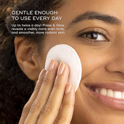 Medik8 Press and Glow Daily Exfoliating PHA Tonic with Enzyme Activator   Polyhydroxy Acid Face Toner   Gentle and Cleansing Face Tonic   6 7 oz